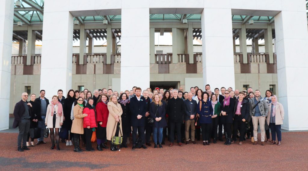 Group photo from Williamson Leadership Program